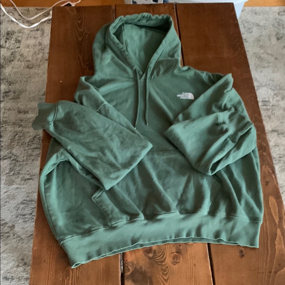 The North Face Green Sweater Soft Cotton Blend Casual Wear